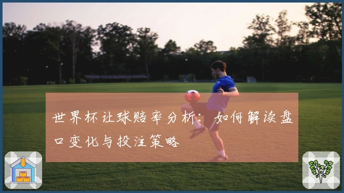 世界杯让球赔率分析：如何解读盘口变化与投注策略