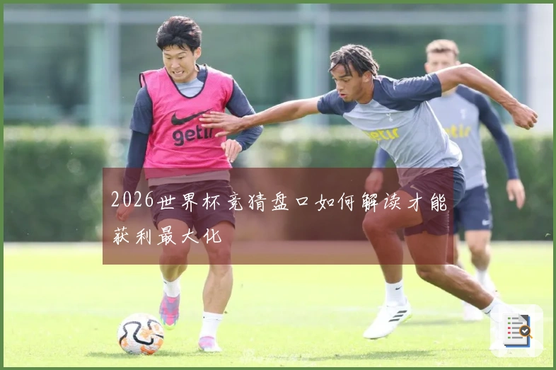 2026世界杯竞猜盘口如何解读才能获利最大化